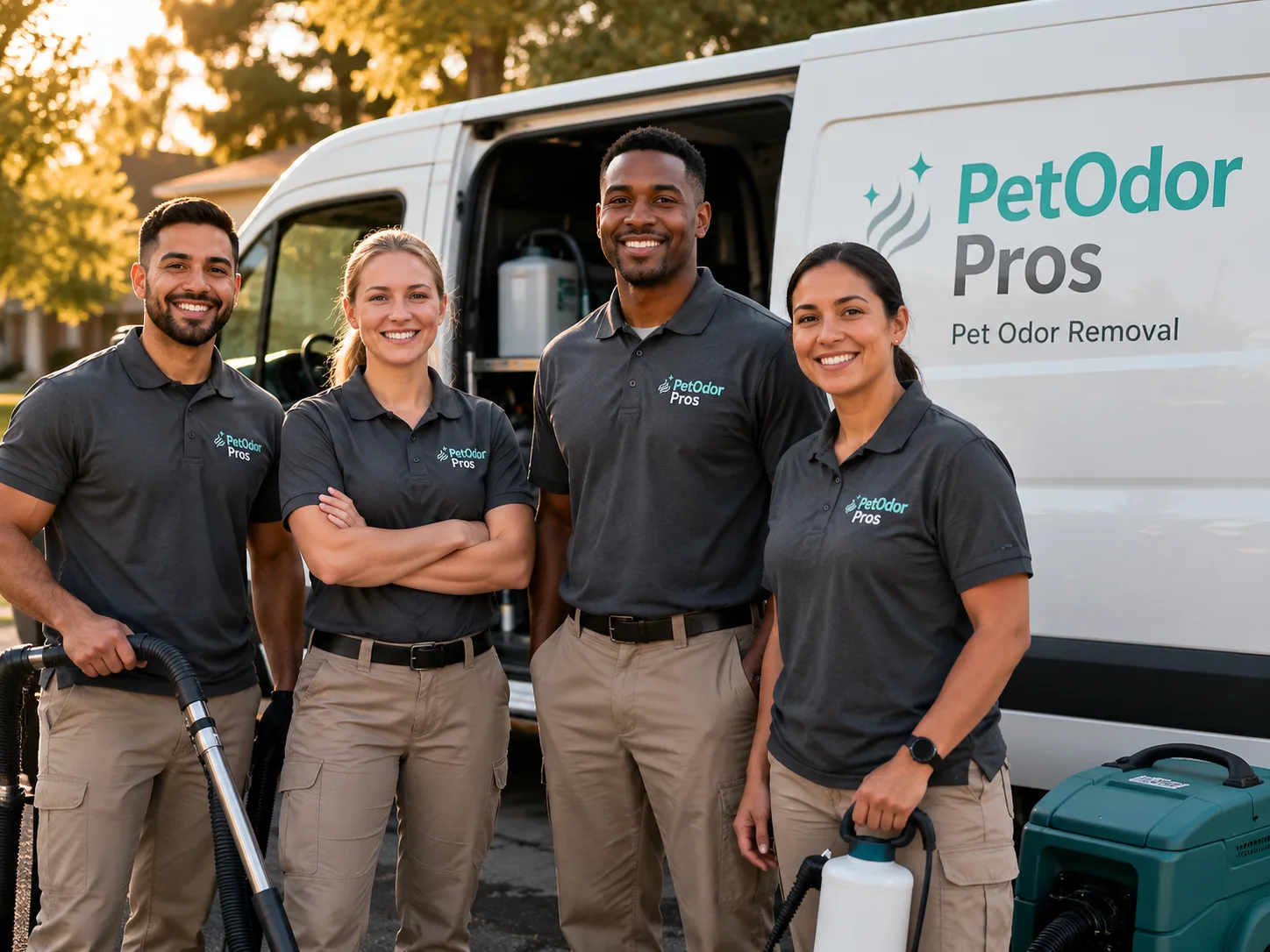 Pet Odor Removal team serving Telferner, TX